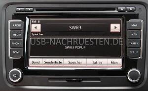 VW Radio RCD 510 without Media-In