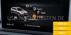 Audi MMI Navigation Plus / 4G / MIB 1 / MIB 2