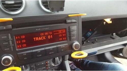 Audi A3 8P mit Radio Concert 3 - Bluetooth und USB nachrüsten