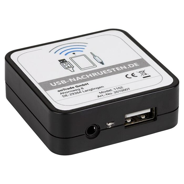USB-AUX Streaming Box 1102 for many car radios