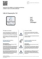 USB-AUX Streaming Box 1102 | Musik hören über USB-Stick und mehr