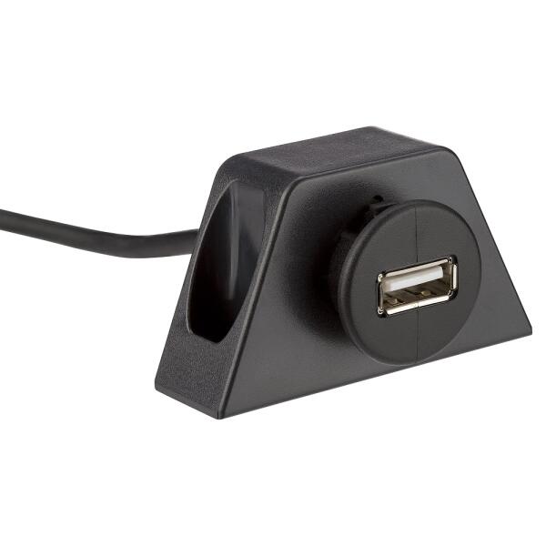 USB panel socket for retrofitting car radio