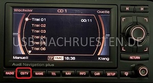 adaptador de sonido 9VD OEM radio de radio Paquete de RNS-E > kit 