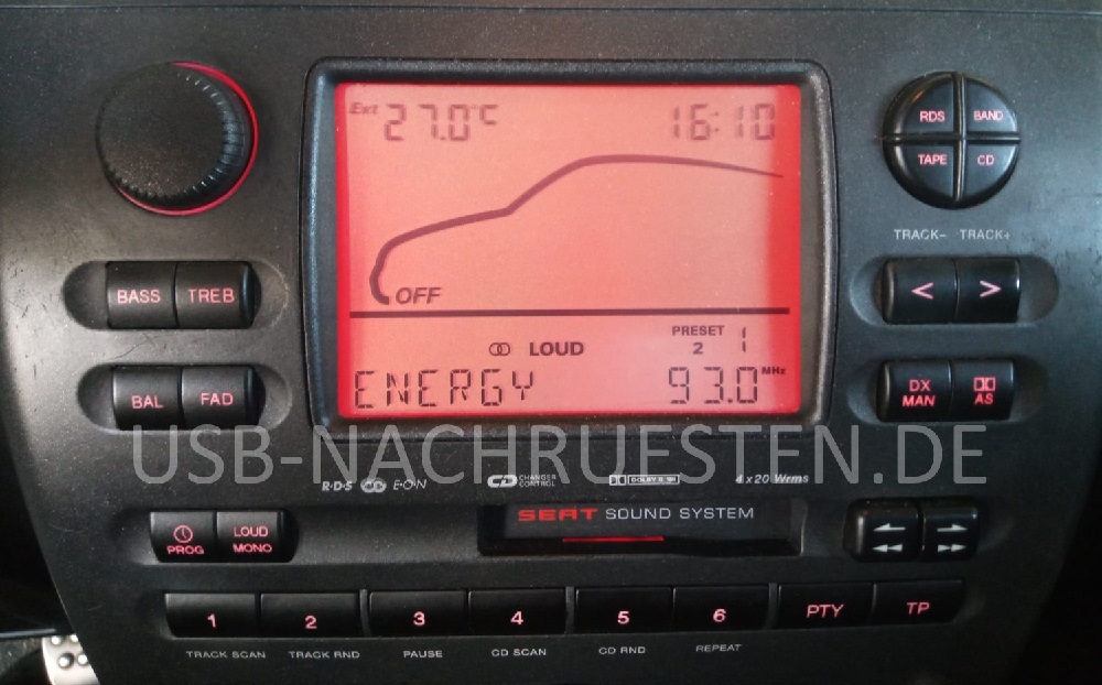 Car radio Seat Sound System