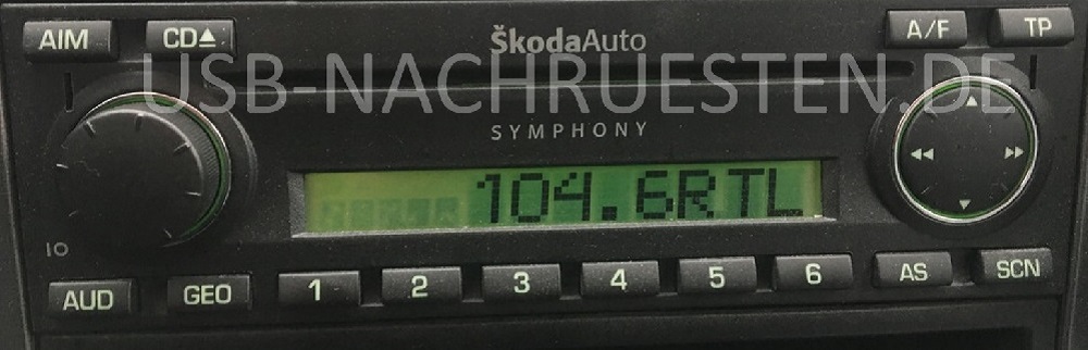 Car radio Skoda Symphony A4B5