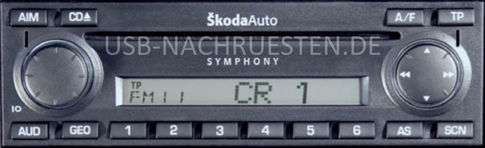 Car radio Skoda Symphony CD