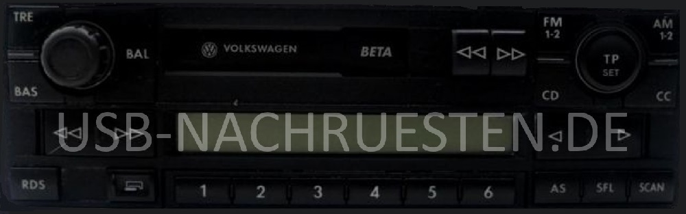 Car radio VW Beta 5