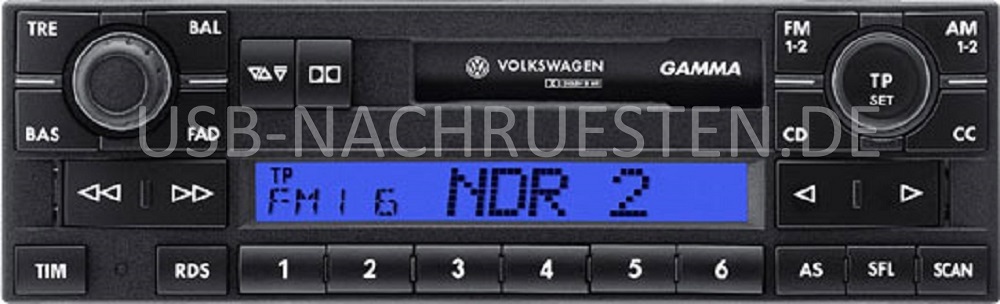 Car radio VW Gamma 5