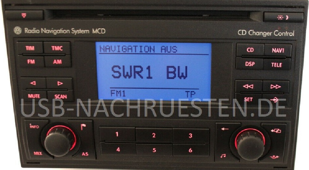 Car radio VW MCD