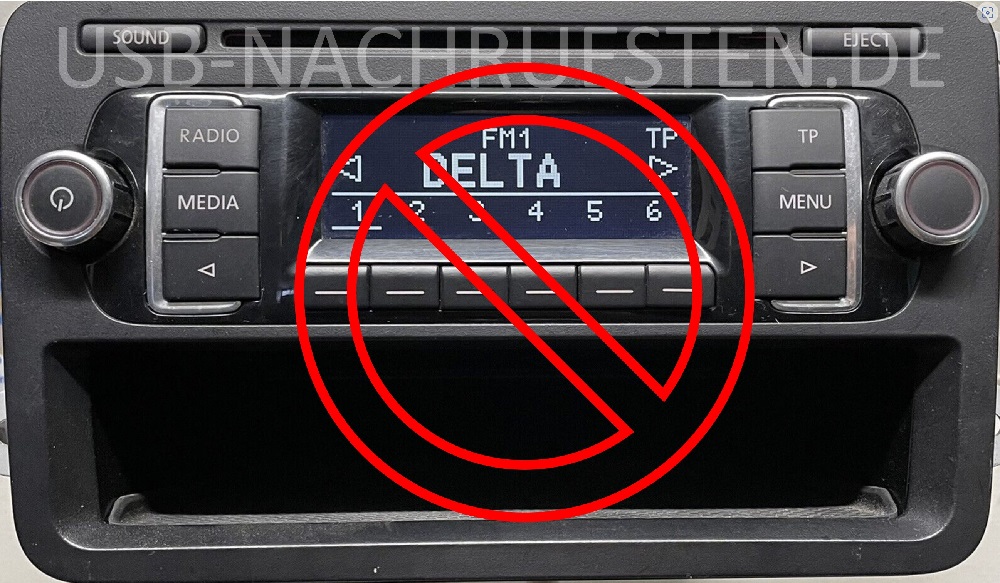 DIY: Install AUX IN Cable for Volkswagen RCD 210 RCD 310 car radio