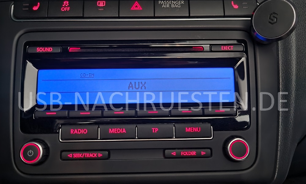  Bluetooth para radio VW RCD sin Media-In y más